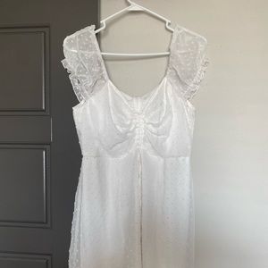 White SHEIN dress
